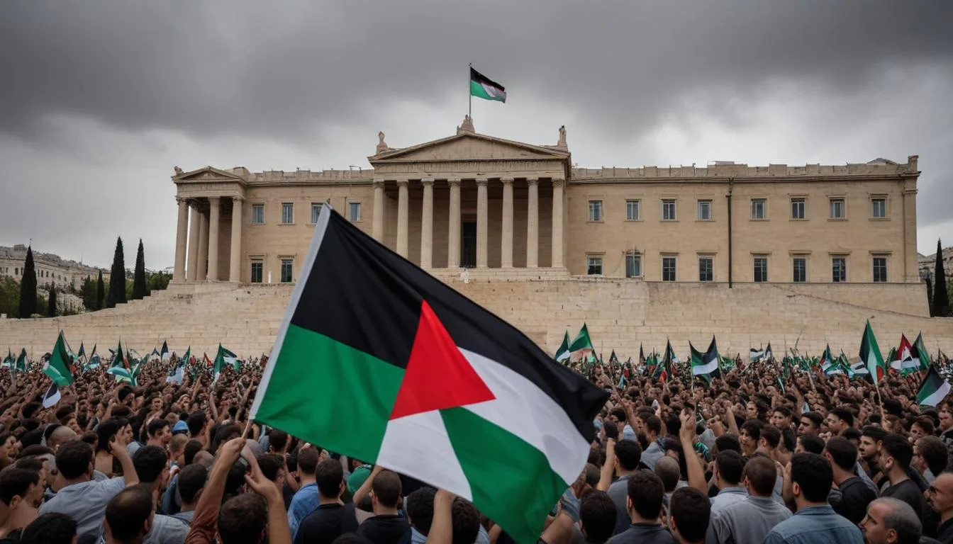 Flottille pour Gaza : Critiques contre le gouvernement grec apres une attaque israelienne sur des bateaux humanitaires