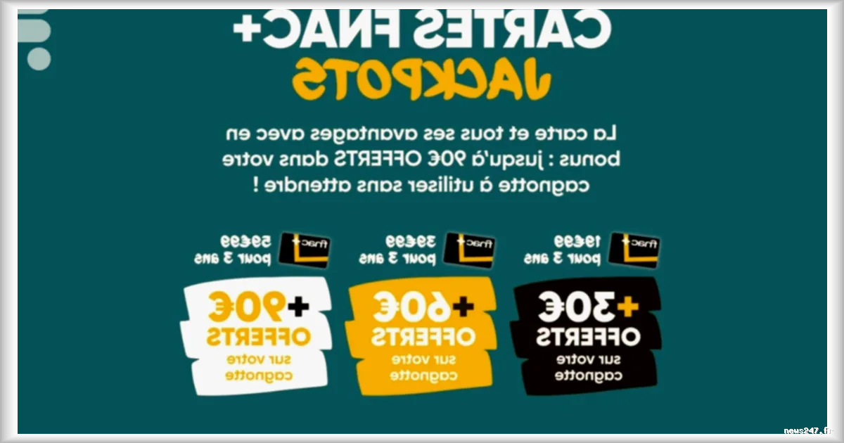 Fnac+ propose des offres avantageuses avec jusqu'à 90 € offerts sur ses cartes Fnac+ Jackpots