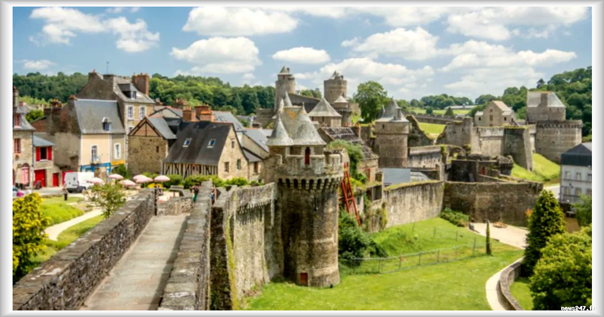 Fougères, cité médiévale bretonne plébiscitée comme « refuge climatique » face au réchauffement