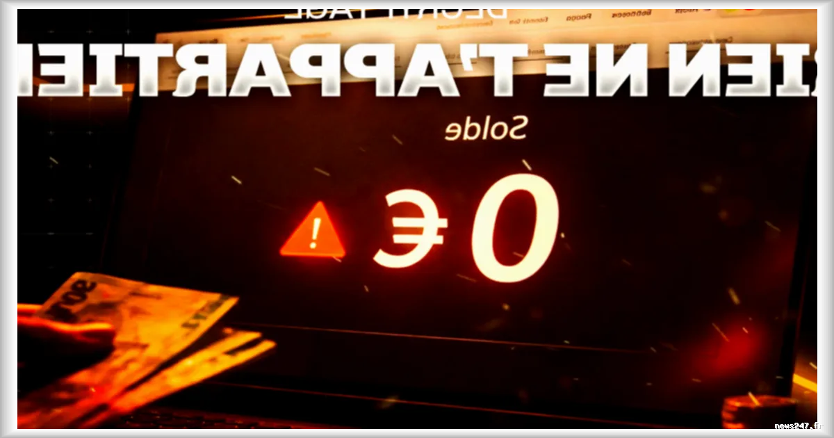 Fragilité du système bancaire : et si votre compte affichait 0 € demain ?