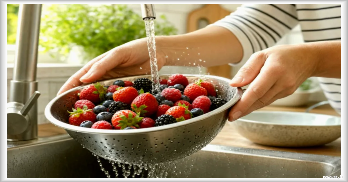 Framboises : cette erreur de lavage qui altère leur goût et leur texture