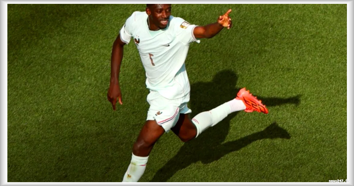 France-Maroc : Mbappé ouvre le score après avoir raté un pénalty, Dembélé double la mise