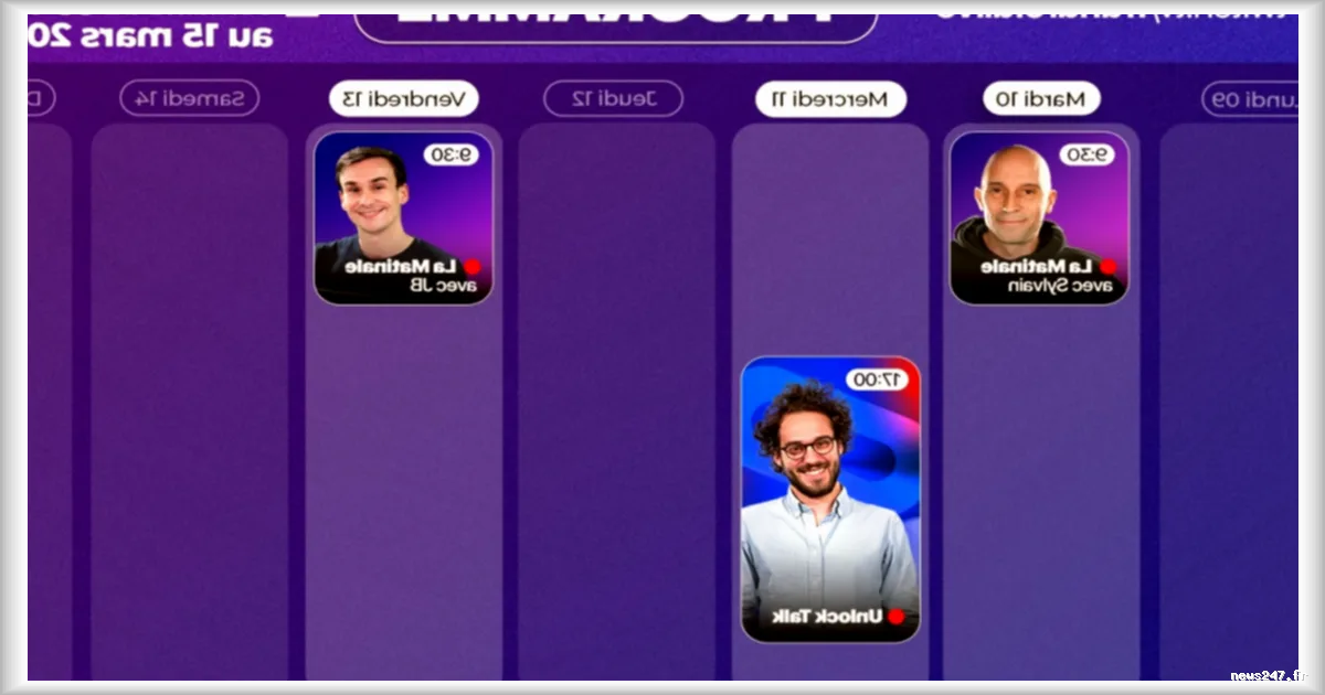 Frandroid annonce son programme Twitch pour la semaine du 9 mars 2026