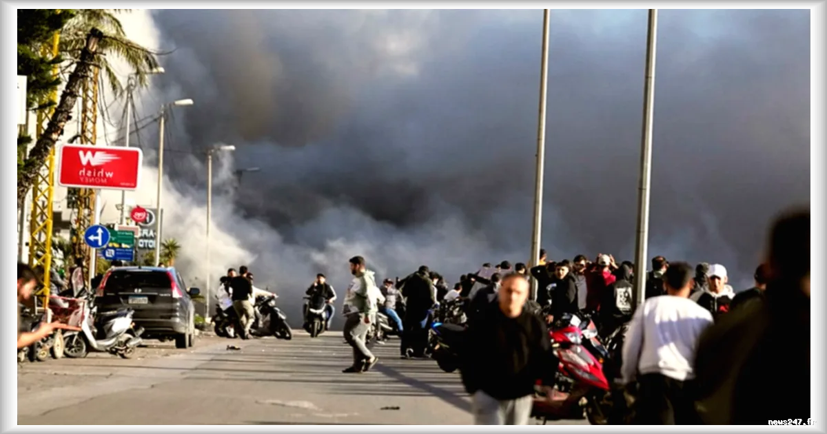 Frappes israéliennes sur un village du sud Liban : bâtiments et véhicules touchés
