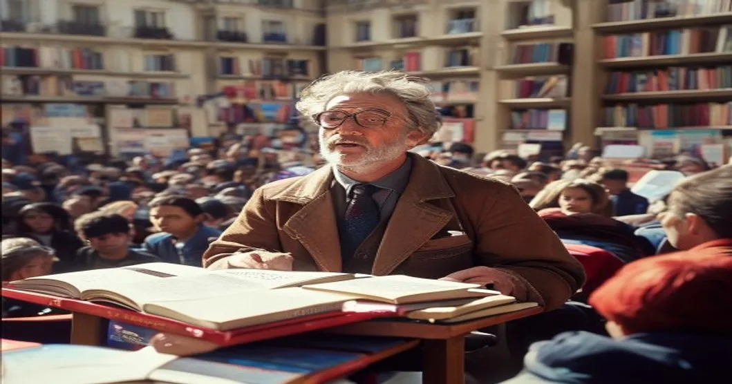 Frédéric Martin appelle à faire de la lecture une cause nationale lors du Festival du livre de Paris