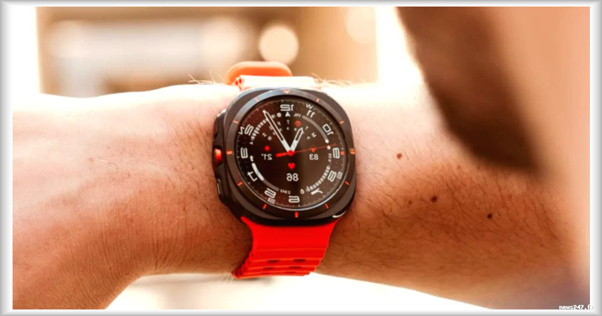 Galaxy Watch Ultra 2 : Samsung prépare un écran record à 5 000 cd/m²