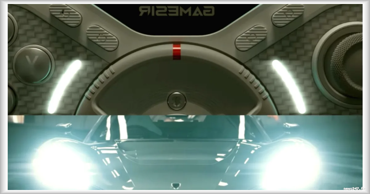 GameSir innove avec une manette à volant pour les jeux de course comme Forza Horizon 6