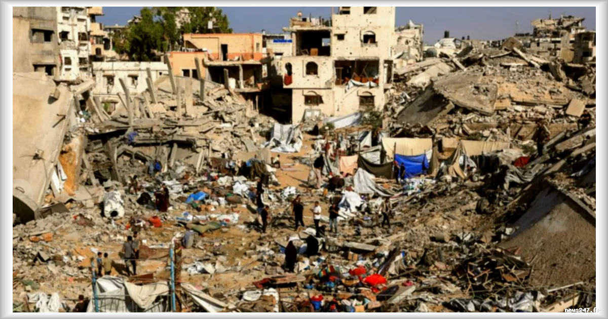 Gaza : 112 corps retrouvés sous les décombres, un bilan humanitaire alarmant