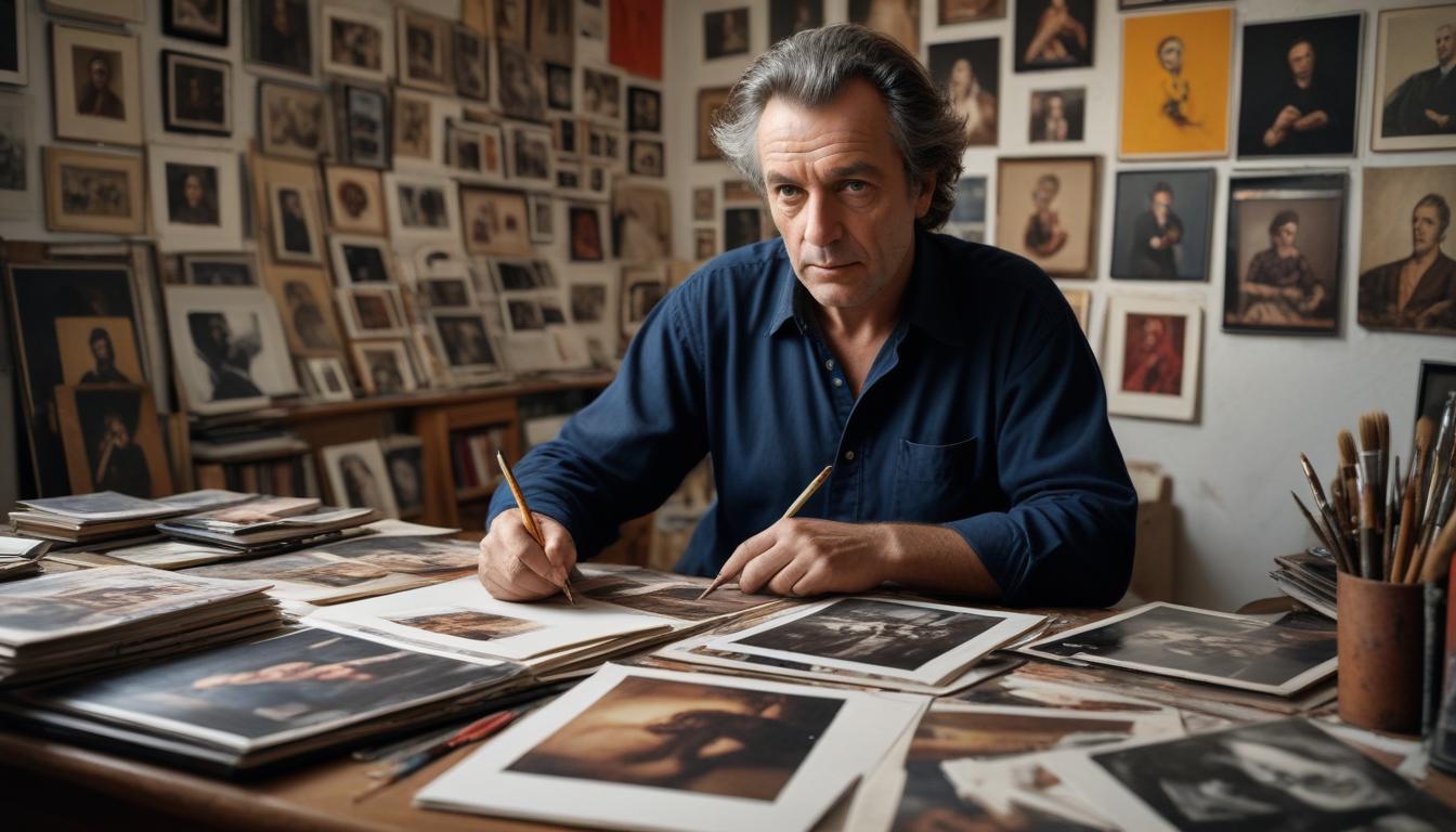 Gérard Manset explique pourquoi il garde le contrôle sur les pochettes de ses albums