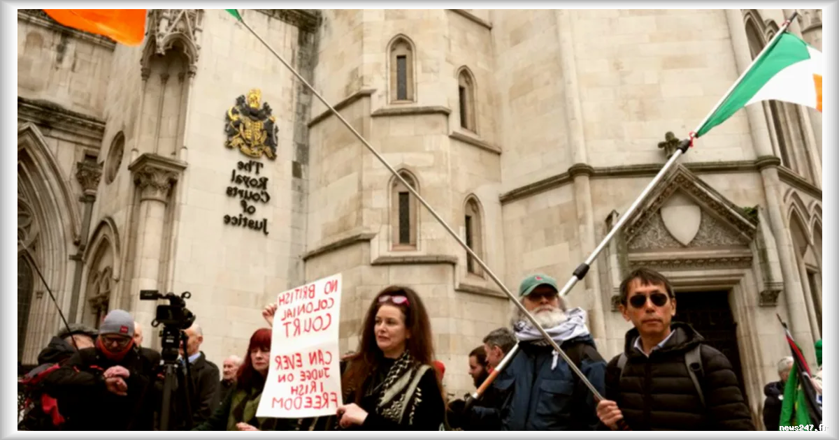 Gerry Adams face à un procès à Londres intenté par des victimes d'attentats de l'IRA