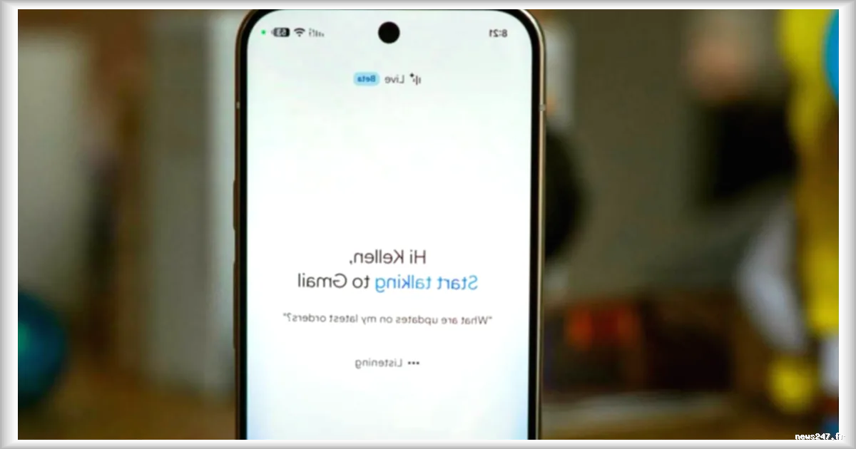 Gmail Live : Google teste un mode vocal piloté par IA pour consulter ses emails via Gemini