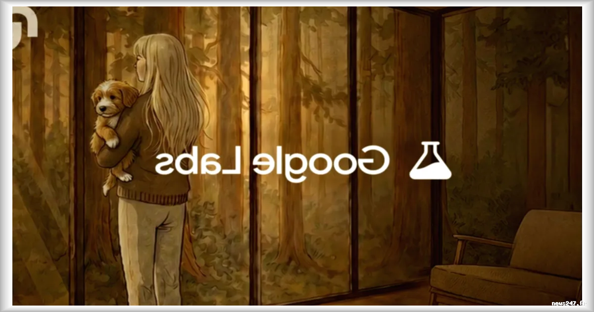 Google dévoile Dreambeans, une application expérimentale transformant vos données personnelles en BD illustrées chaque matin