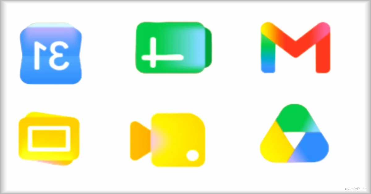 Google dévoile ses nouveaux logos pour Gmail, Drive et d'autres services avant la Google I/O 2026