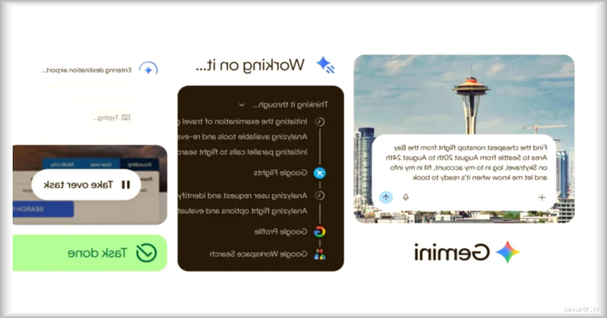 Google étend les capacités de son agent IA Gemini Spark via Chrome pour réserver des vols et faire des courses