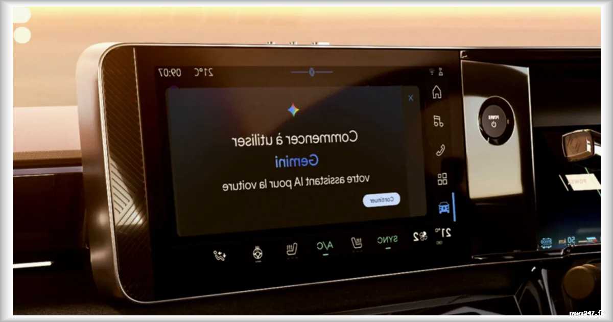 Google Gemini arrive dans les véhicules Renault : les détails de cette intégration