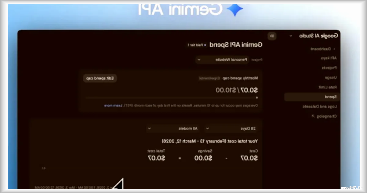 Google lance de nouveaux outils de gestion des coûts pour l'API Gemini