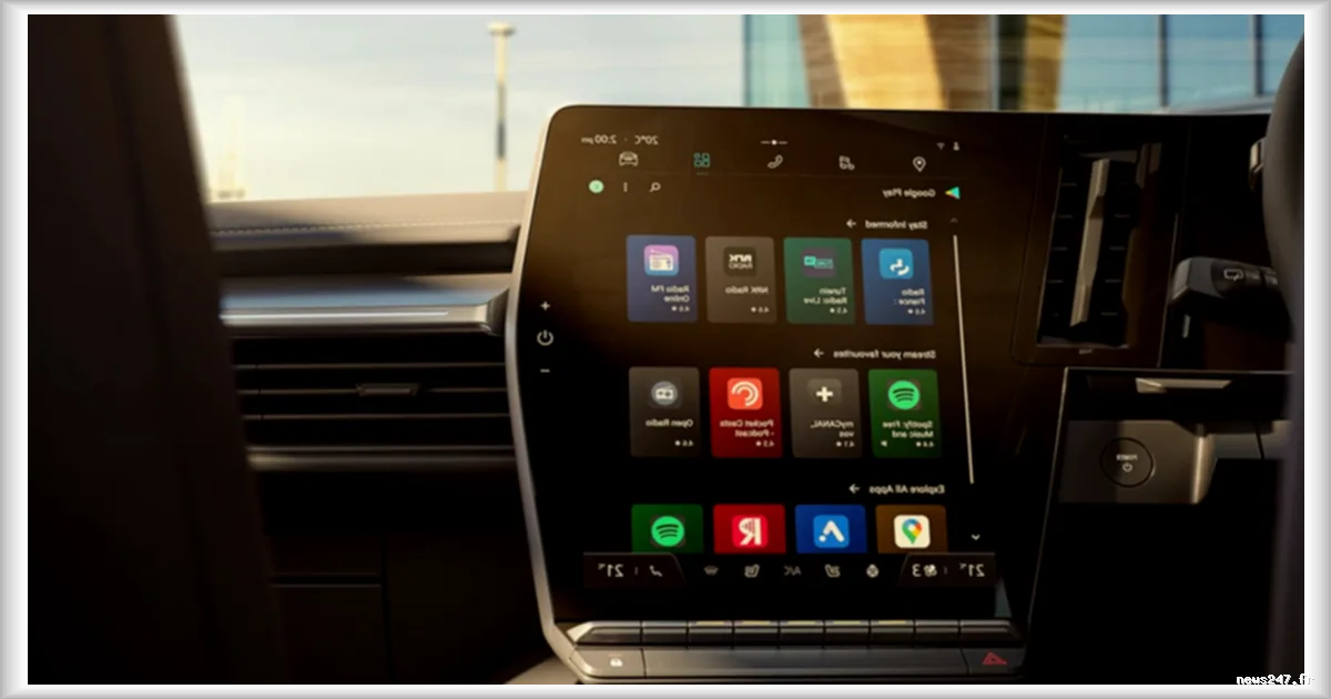 Google Meet arrive sur Android Auto avec des limitations