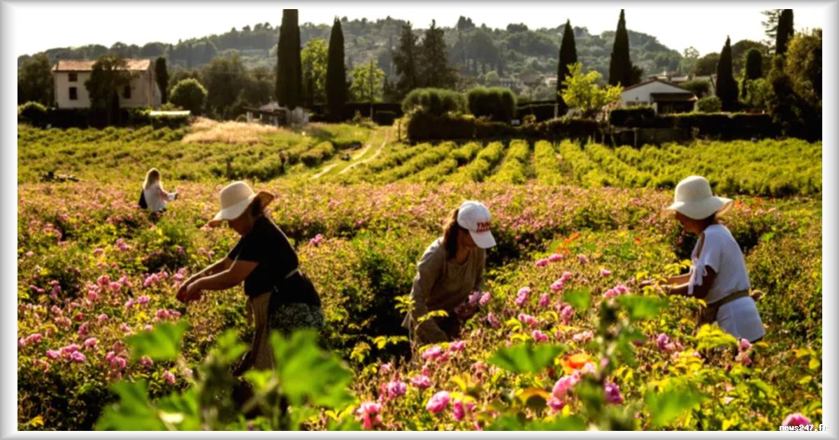 Grasse, capitale mondiale du parfum, face au défi du réchauffement climatique