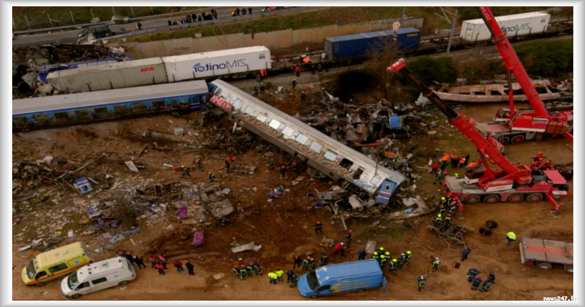 Grèce : Ouverture du procès de la catastrophe ferroviaire de Tempé trois ans après, 36 accusés devant la justice