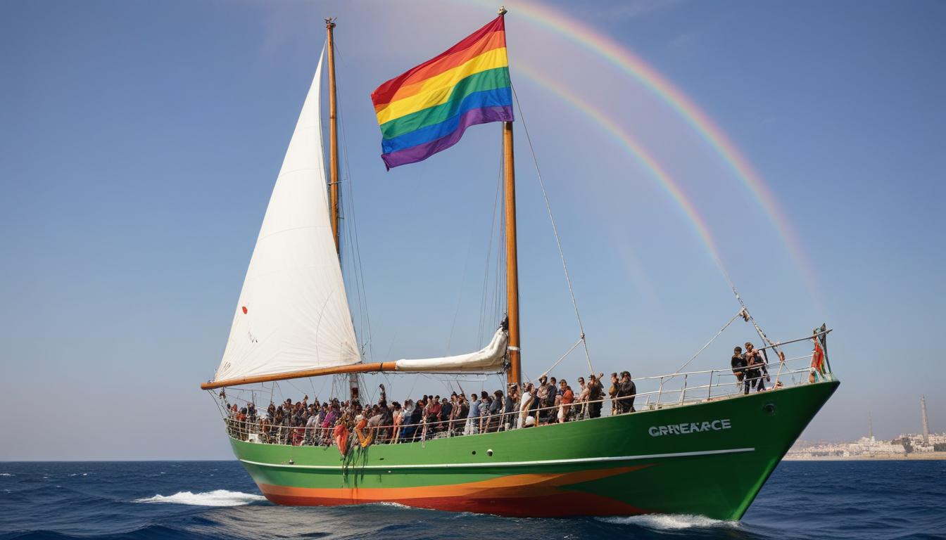 Greenpeace se joint à la flottille pour Gaza depuis Barcelone