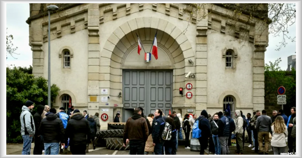Grève des agents à la maison d'arrêt de Dijon suite à une double évasion : les syndicats dénoncent une surpopulation carcérale massive