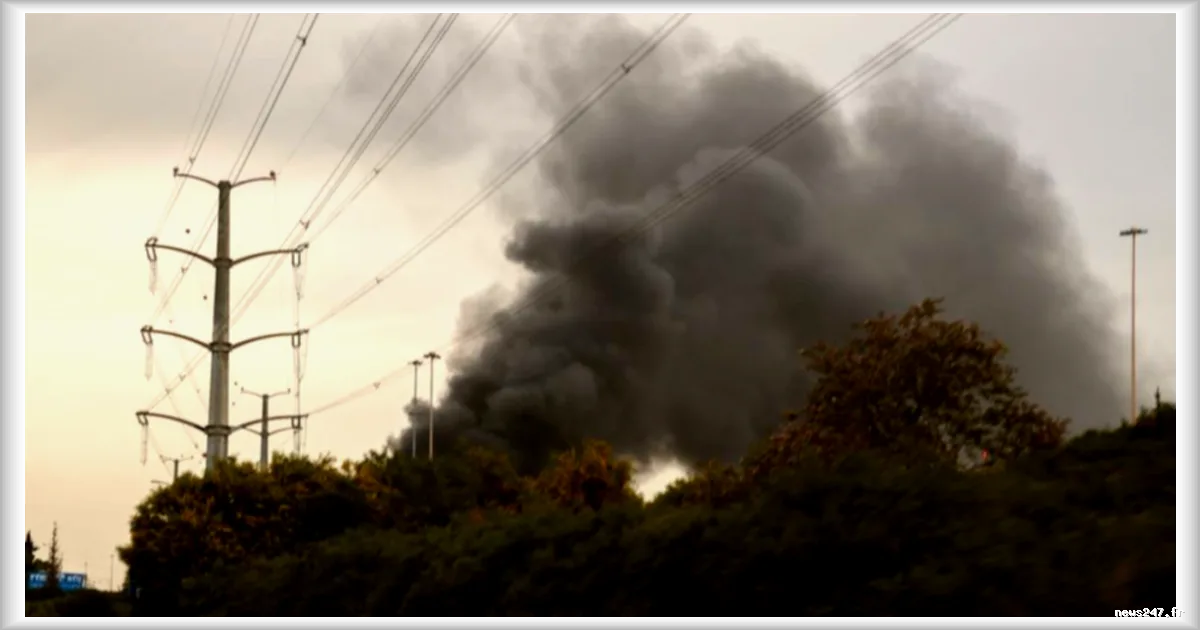 Guerre au Moyen-Orient : explosions et fumée noire à Tel-Aviv après une alerte aux missiles iraniens