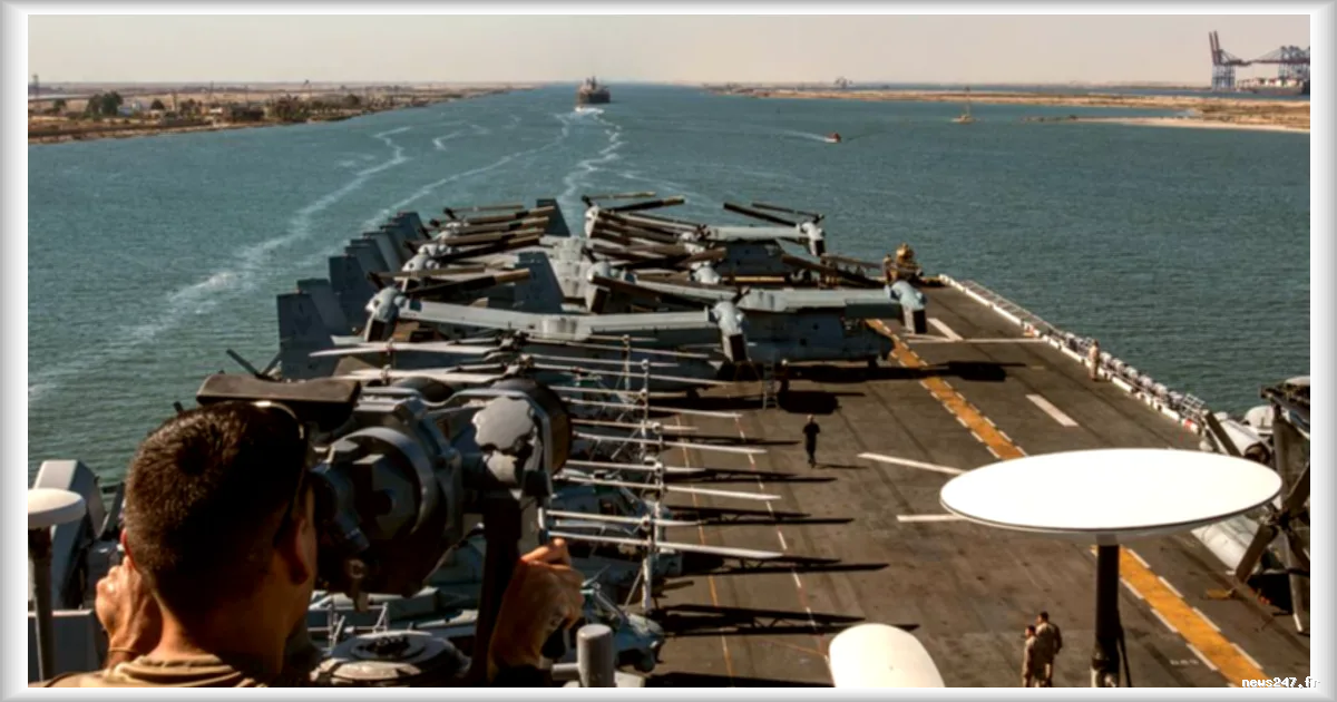 Guerre au Moyen-Orient : les navires militaires américains entrent dans le Golfe pour leur mission d’escorte