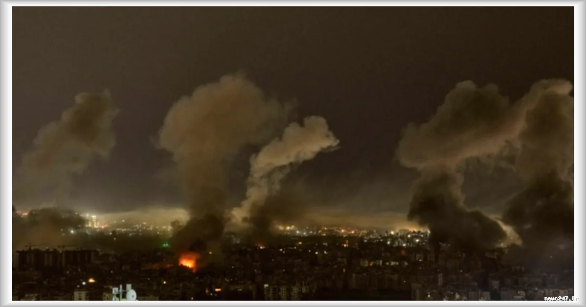 Guerre au Moyen-Orient : Liban touché par des frappes israéliennes après des tirs de roquettes du Hezbollah