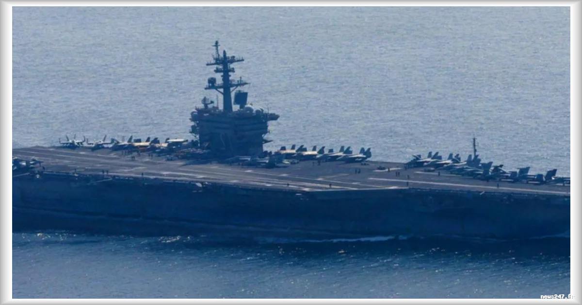 Guerre en Iran : le porte-avions américain Abraham Lincoln épargné par des missiles iraniens, confirme le Pentagone