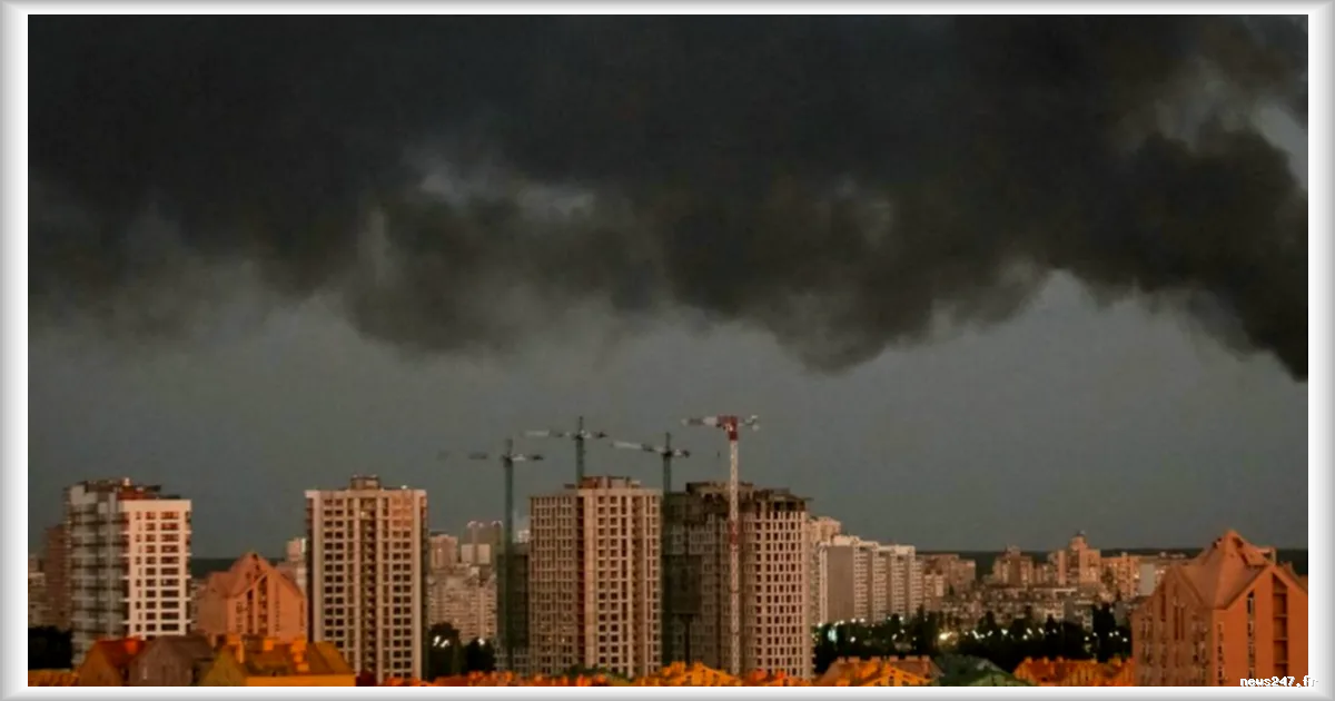 Guerre en Ukraine : nouvelle série d’explosions à Kiev après une attaque de missiles, 5 blessés