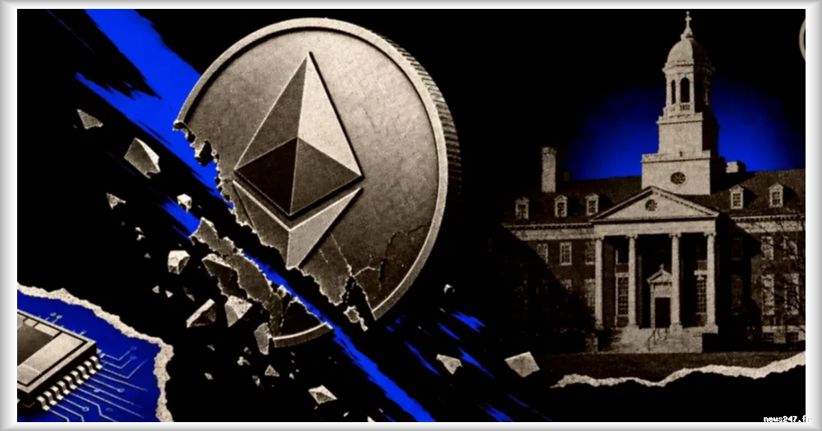 Harvard liquide ses positions sur Ethereum et réduit drastiquement son exposition au Bitcoin