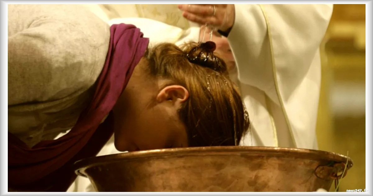 Hausse des baptêmes d'adultes en France : une tendance surprenante selon Le Figaro