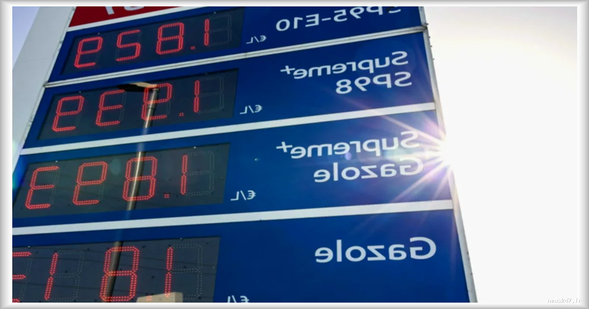 Hausse des prix du carburant : le gouvernement assure qu'aucun risque d'approvisionnement n'est imminent