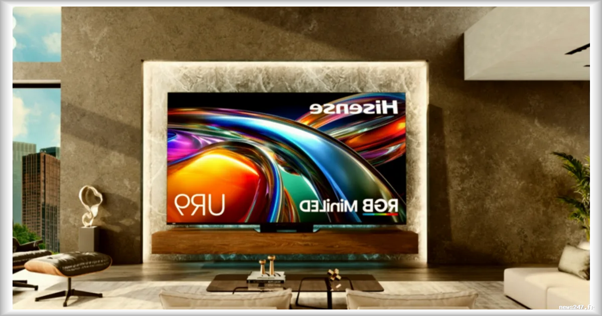 Hisense lance la technologie RGB MiniLED avec une opération promotionnelle exclusive chez Fnac