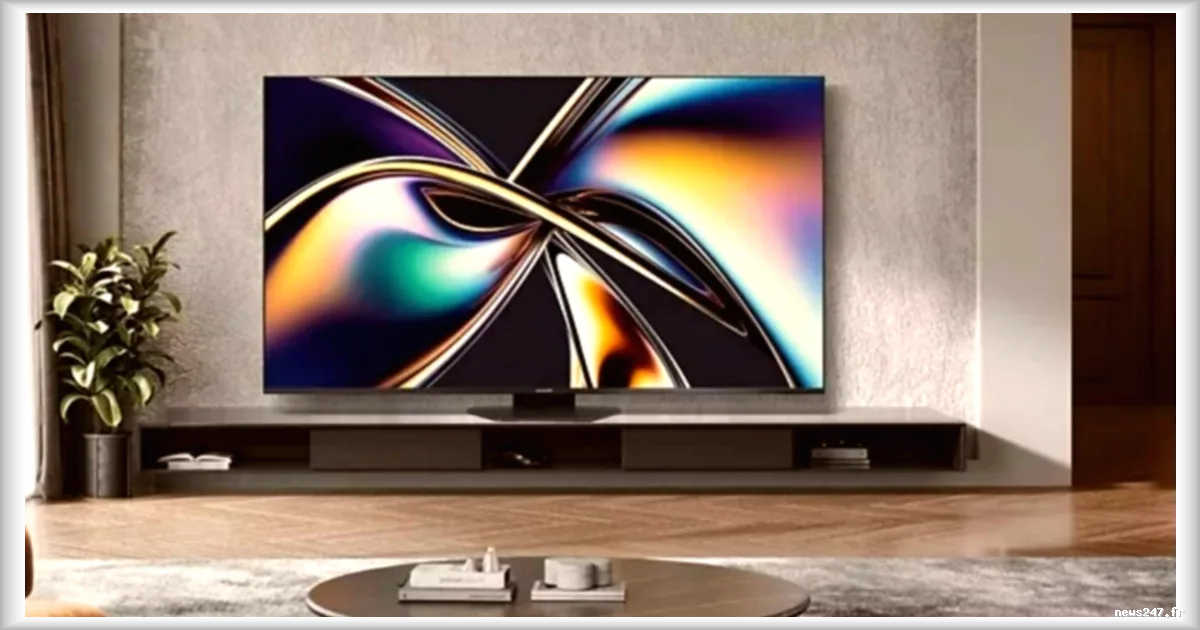 Hisense Mini LED 75U8Q : le téléviseur noté 9/10 chute à moins de 1 200 € pour clore les soldes d’été