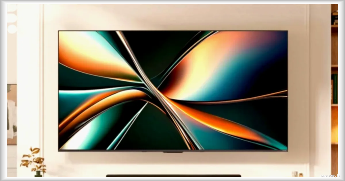 Hisense propose un TV MiniLED 4K 144 Hz de 55" à prix réduit chez Darty