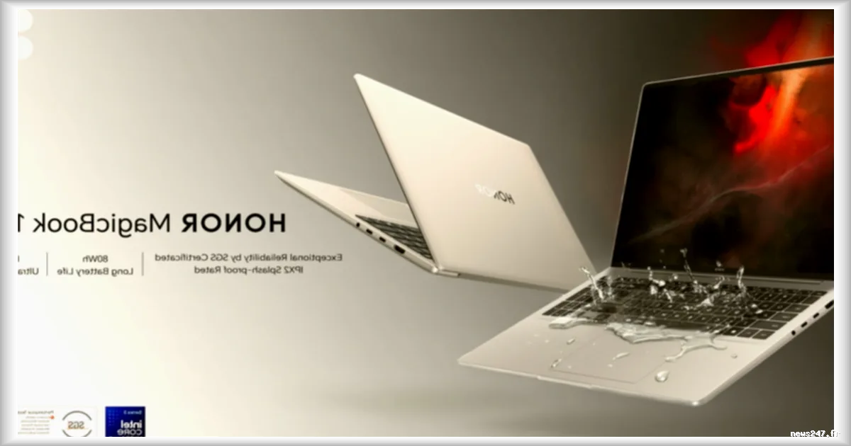 Honor lance le MagicBook 16, un ultraportable léger misant sur 14 heures d'autonomie