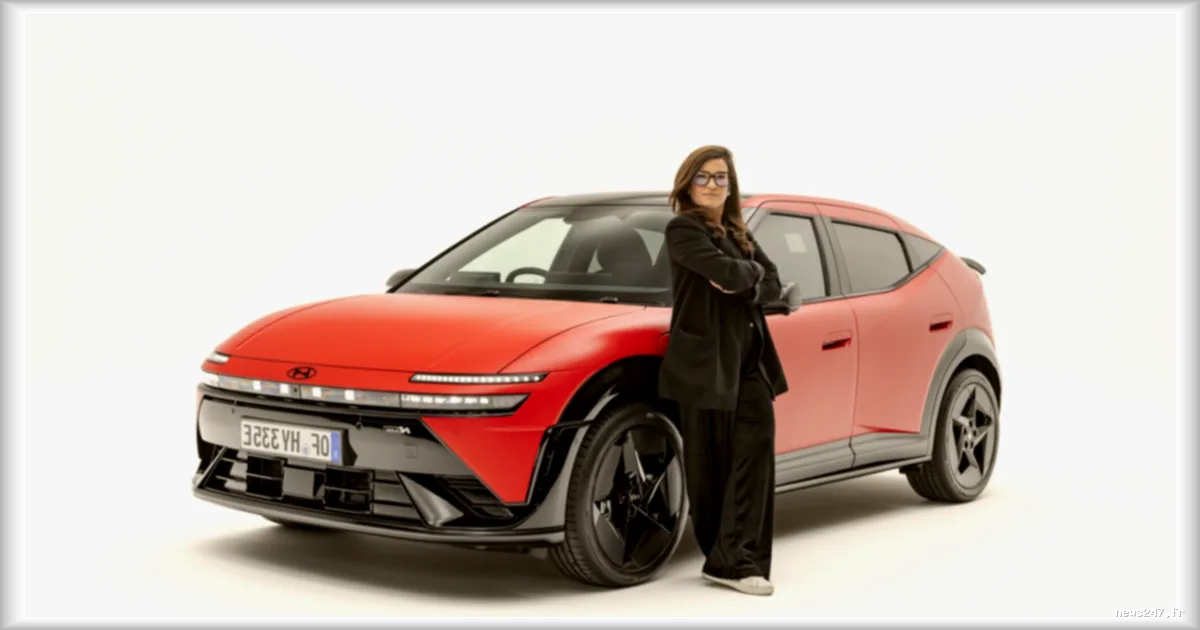 Hyundai Ioniq 3 : la compacte électrique au design futuriste dévoilée par Hyundai