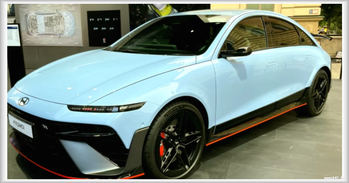 Hyundai Ioniq 6 N : la berline électrique sportive de 650 chevaux arrive en France
