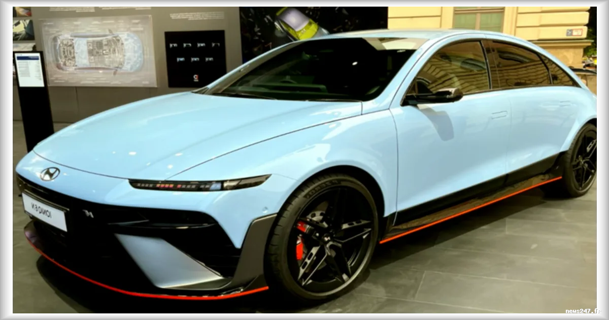 Hyundai Ioniq 6 N : la berline électrique sportive de 650 chevaux arrive en France