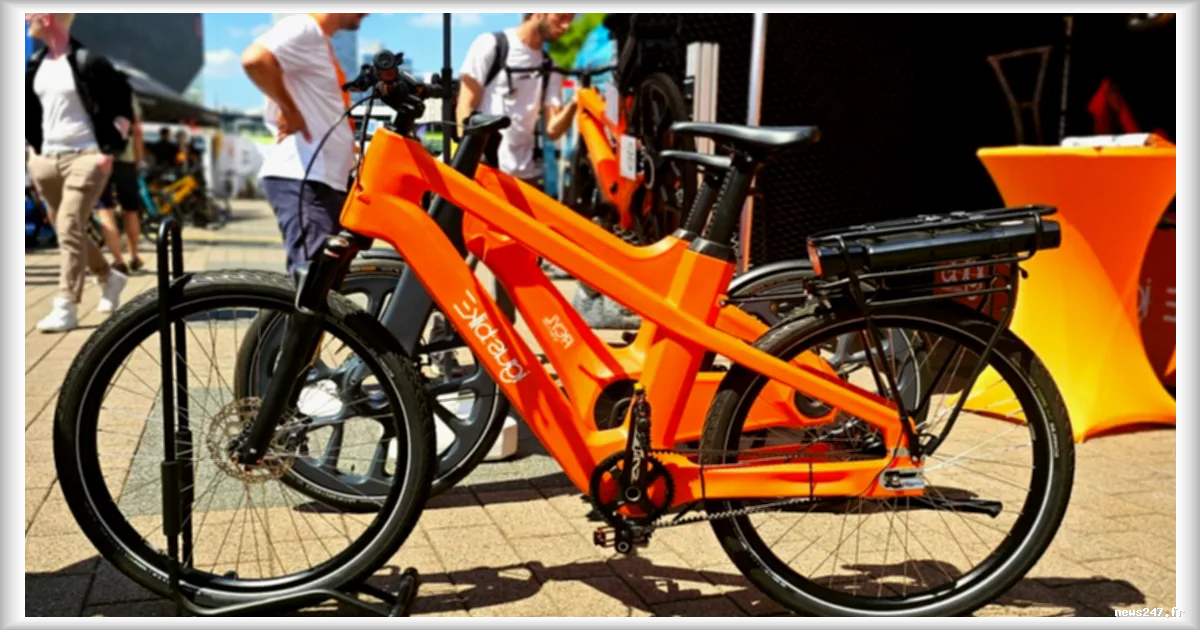 Igus dévoile un nouveau vélo électrique en plastique recyclé