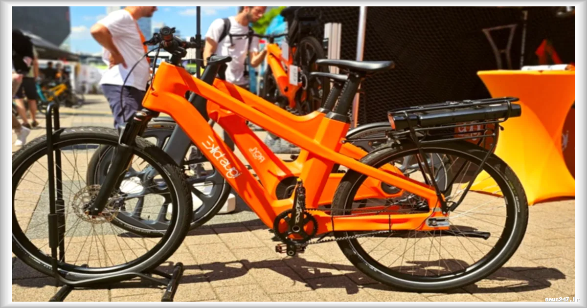 Igus dévoile un nouveau vélo électrique en plastique recyclé