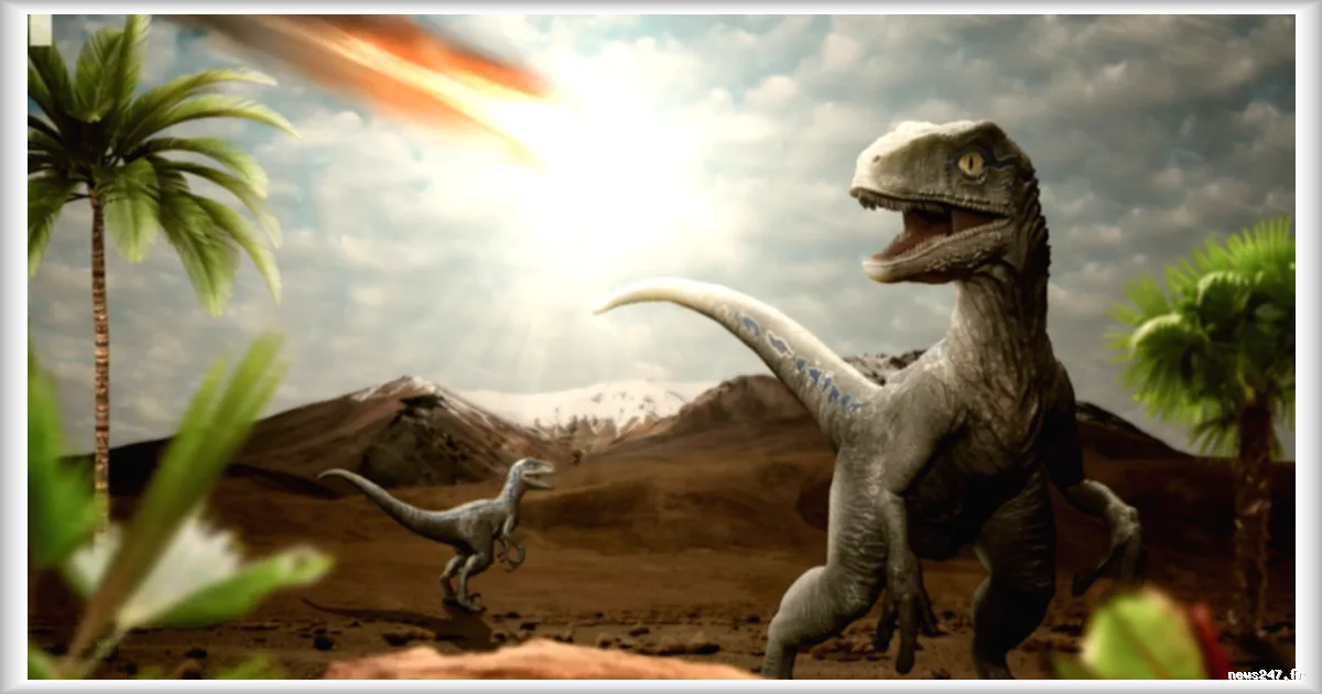 Il y a 66 millions d’années : la minute par minute du jour où l’astéroïde a rayé les dinosaures de la Terre