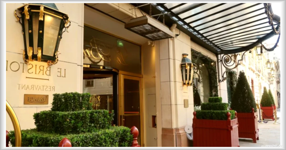 Incendie maitrise au Bristol a Paris : l'hotel rouvre ses portes sauf le 114 Faubourg