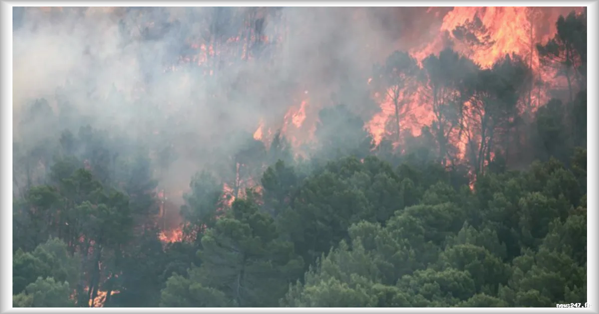 Incendie majeur en Haute-Corse : sept habitations touchées et des dizaines d'hectares ravagés à Calenzana