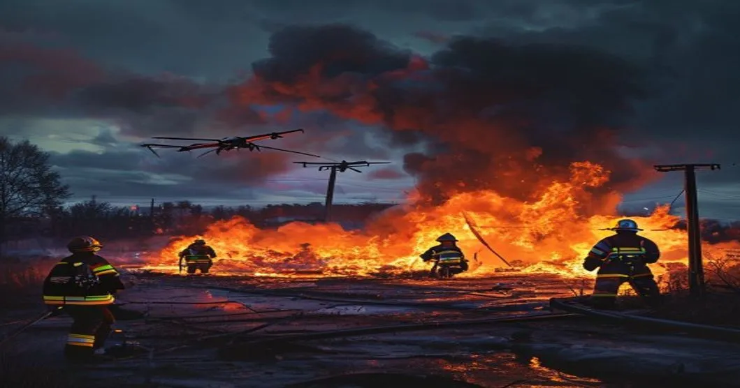 Incursions de drones russes en Lettonie : un dépôt pétrolier touché par un incendie