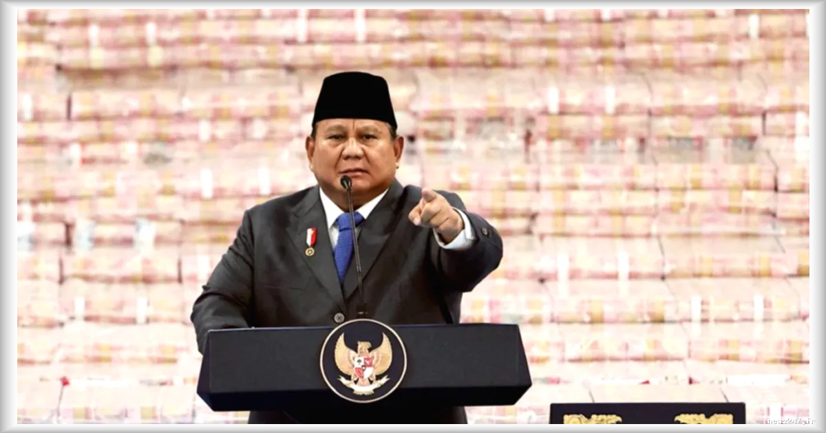 Indonésie : Prabowo Subianto relance sa campagne contre les « agents de l’étranger »