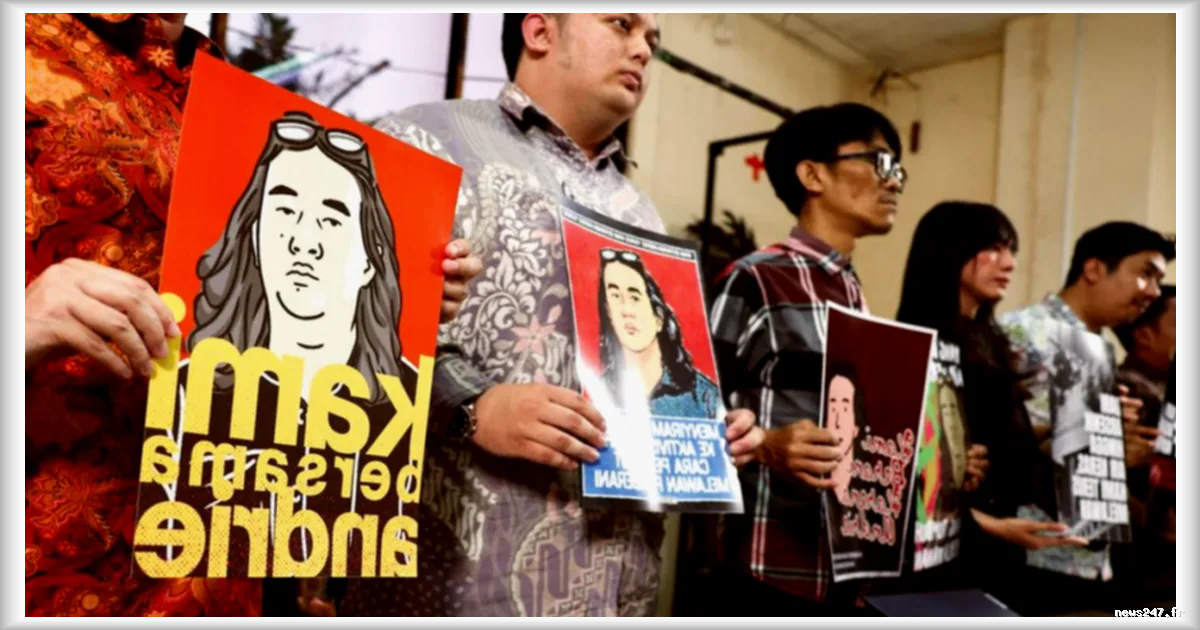 Indonésie : Quatre suspects recherchés dans l'attaque d'un militant des droits humains, selon Le Figaro