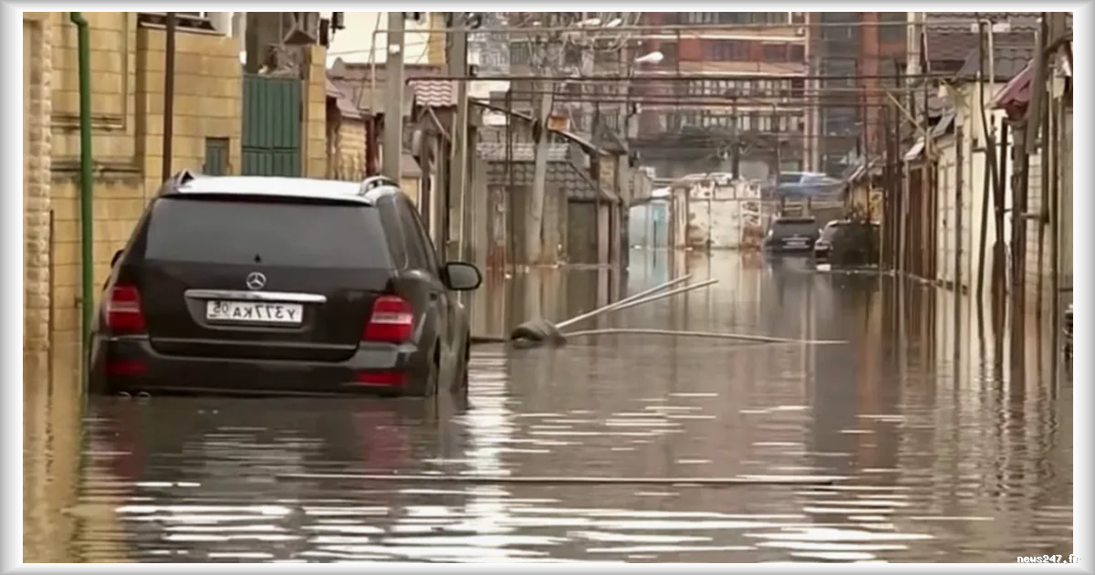 Inondations massives dans le Caucase du Nord russe : des milliers d’évacués
