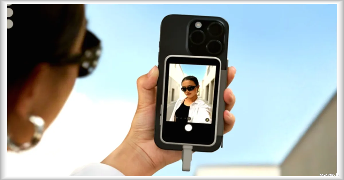 Insta360 Snap : Un second écran MagSafe pour booster la qualité de vos photos sur Android et iPhone